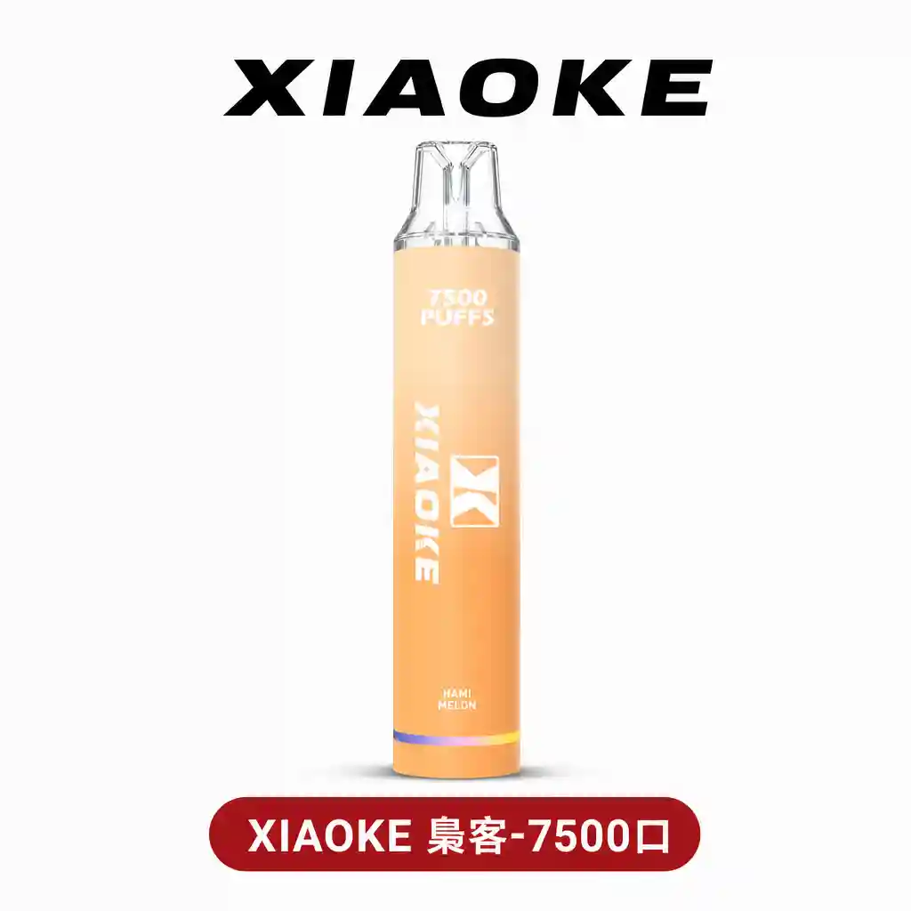 XIAOKE枭客7500口一次性電子煙(可充電)(發光設計,爆款推薦!)【限時買五送一,送完為止!!】